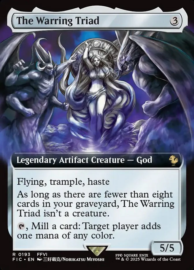 The Warring Triad - Extended Art - Legendary (Foil)