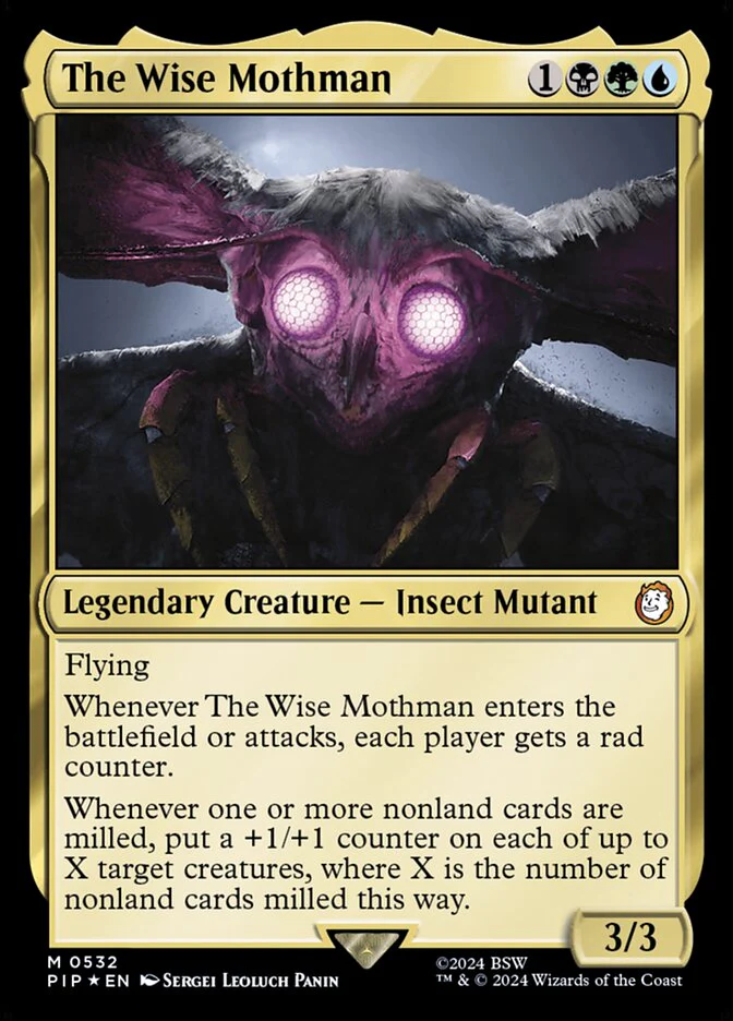 The Wise Mothman - Legendary - Surge Foil (Foil)