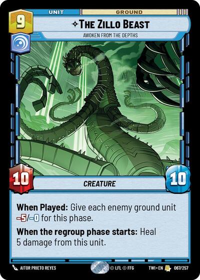 The Zillo Beast - Awoken From The Depths  - Foil