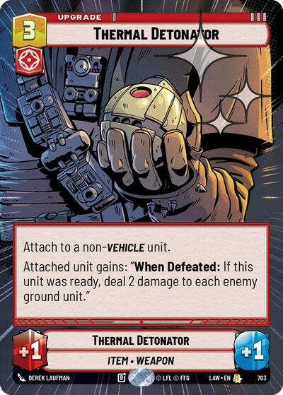 Thermal Detonator (Hyperspace) - Foil