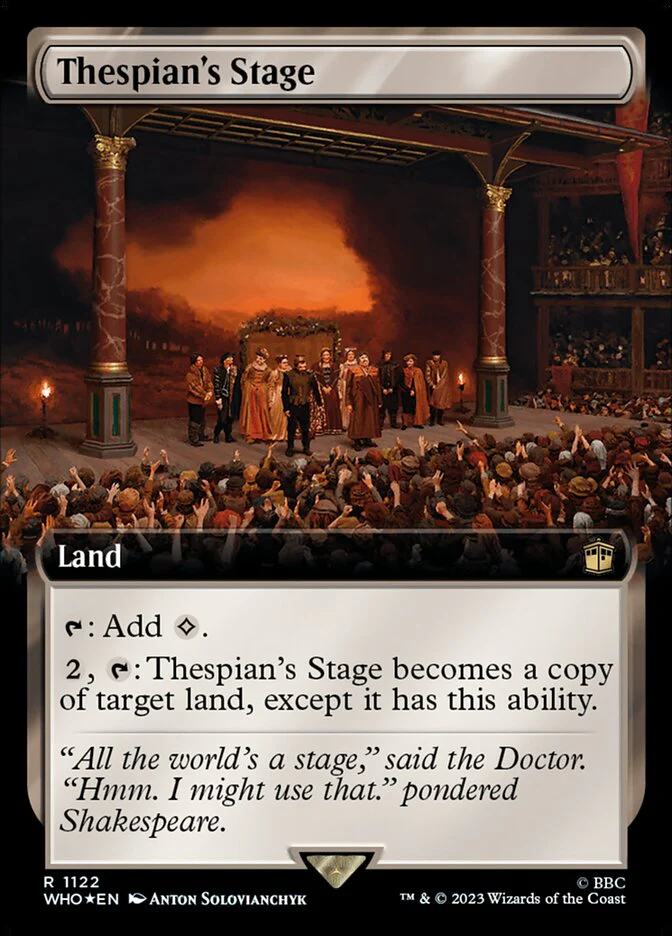 Thespian's Stage - Extended Art - Surge Foil (Foil)