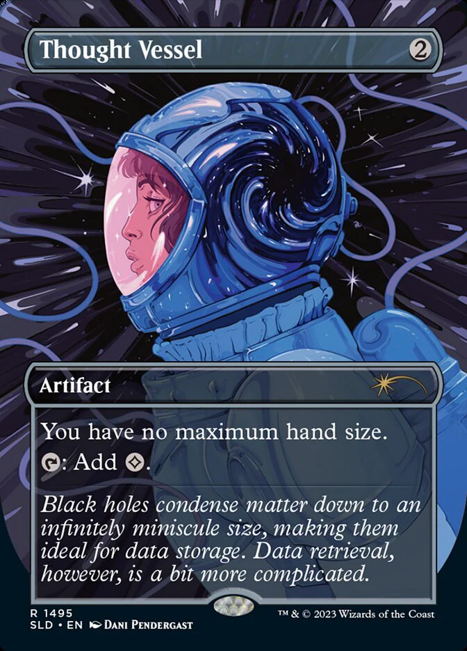 Thought Vessel - Borderless - Full Art - Inverted