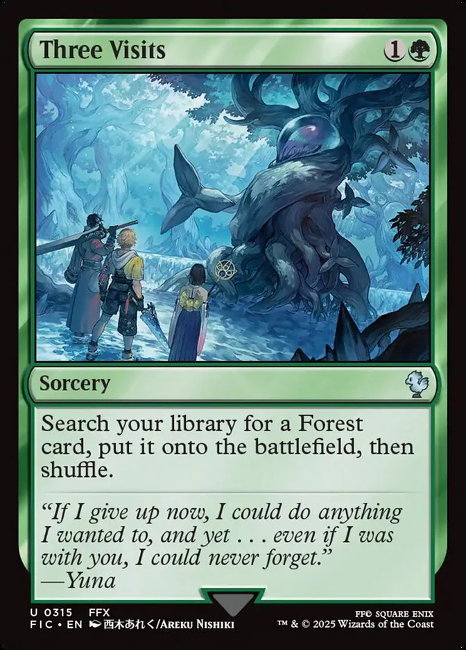 Three Visits (Foil)