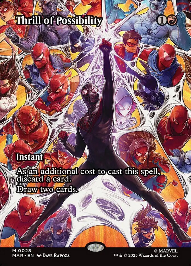 Thrill of Possibility - Borderless - Full Art - Inverted