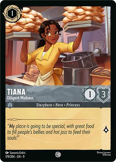 Tiana - Diligent Waitress - Foil