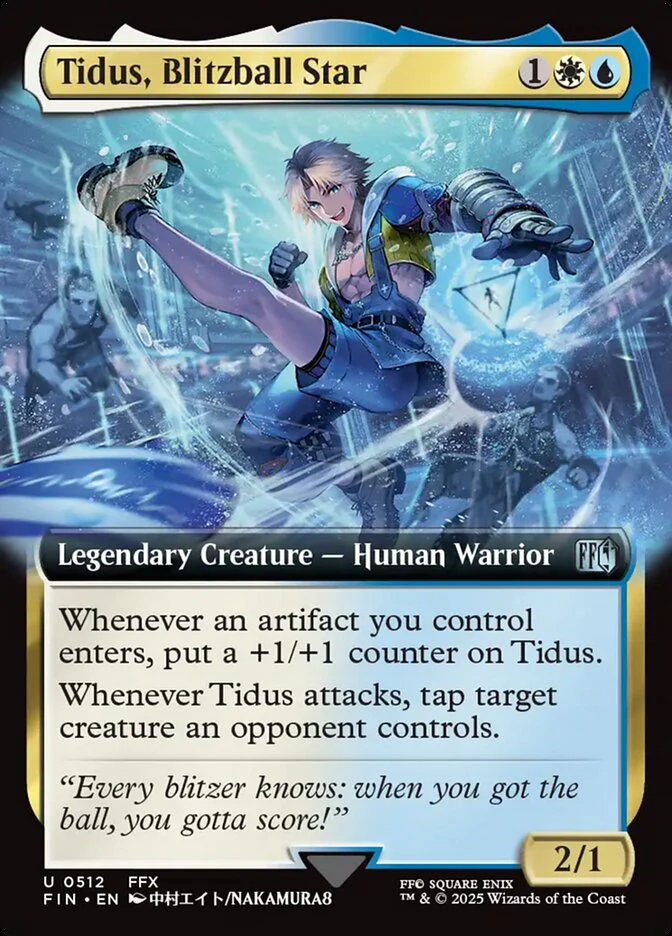 Tidus, Blitzball Star - Extended Art - Legendary