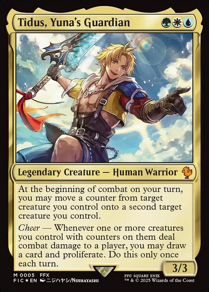 Tidus, Yuna's Guardian - Legendary (Foil)