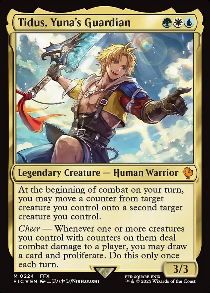 Tidus, Yuna's Guardian - Legendary (Foil)