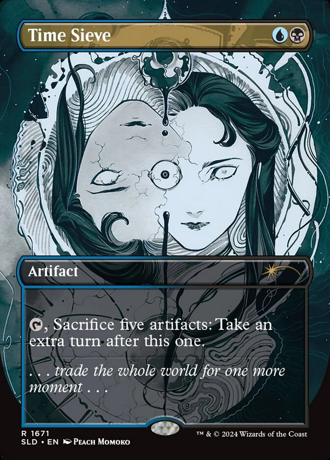 Time Sieve - Borderless - Full Art (Foil)
