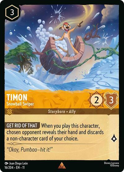 Timon - Snowball Swiper - Foil