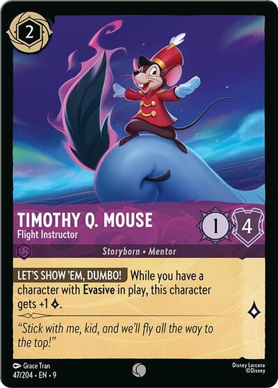 Timothy Q. Mouse - Flight Instructor - Foil