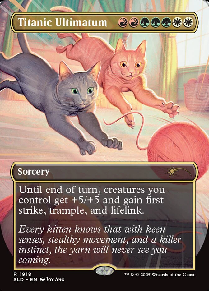 Titanic Ultimatum - Borderless - Full Art - Inverted (Foil)