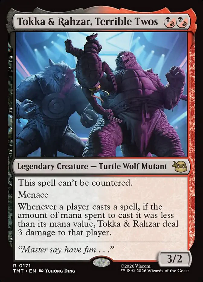 Tokka & Rahzar, Terrible Twos - Legendary