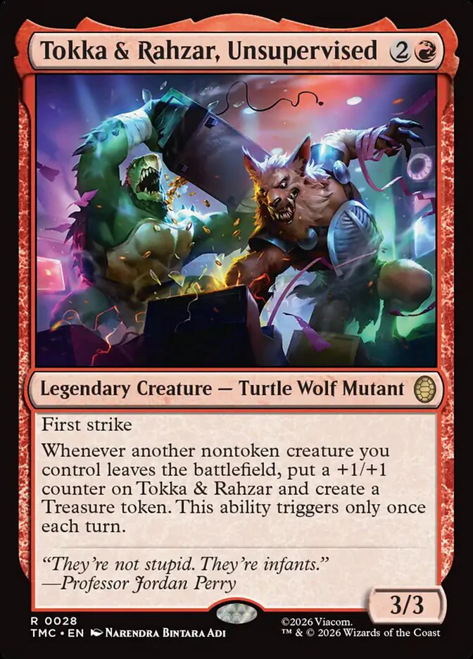 Tokka & Rahzar, Unsupervised - Legendary