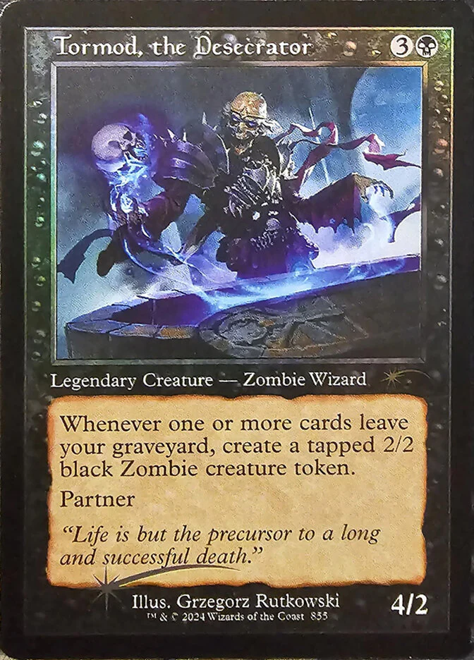 Tormod, the Desecrator - Retro Frame (Foil)