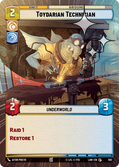 Toydarian Technician (Hyperspace) - Foil