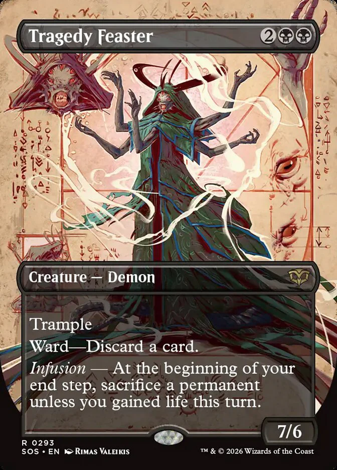 Tragedy Feaster - Borderless - Full Art - Inverted - Showcase