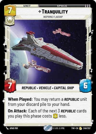 Tranquility - Inspiring Flagship  - Foil