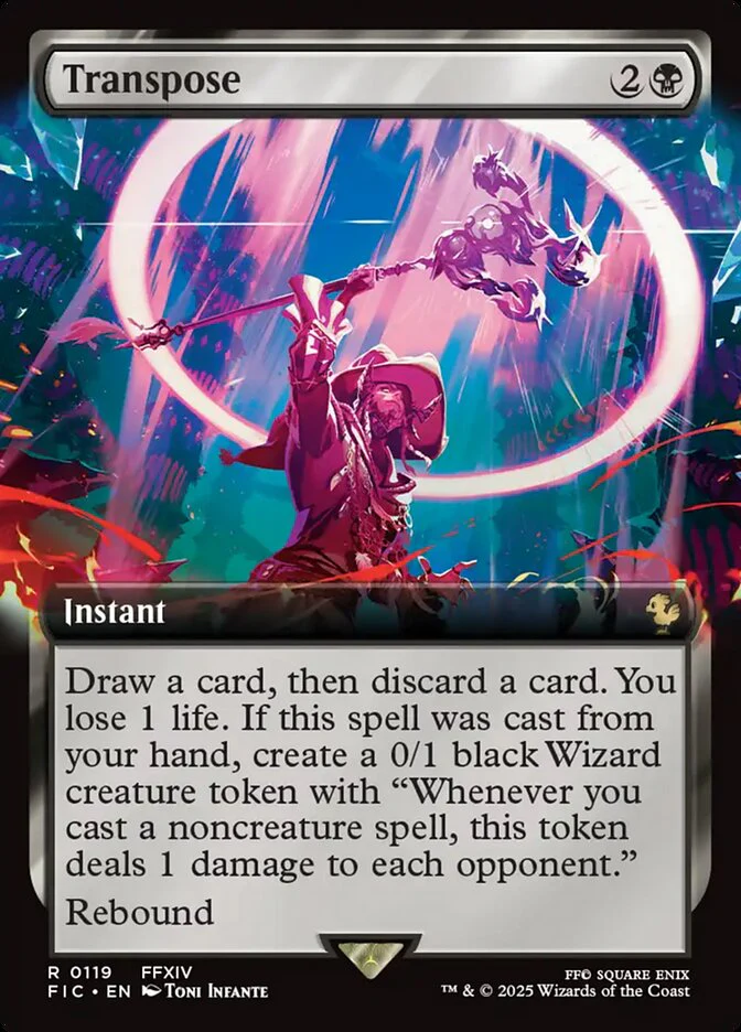 Transpose - Extended Art