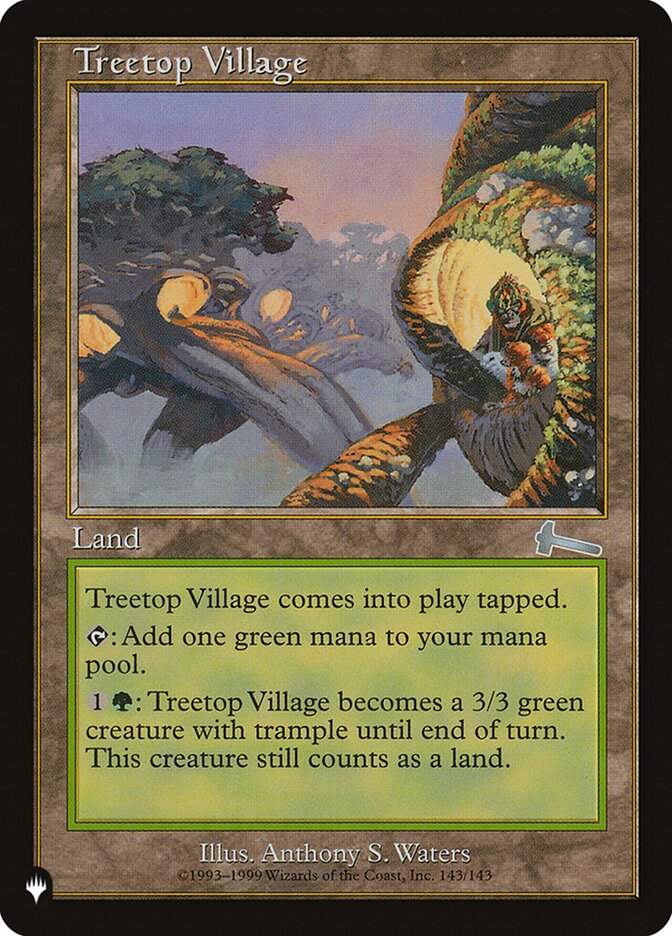 Treetop Village - Retro Frame