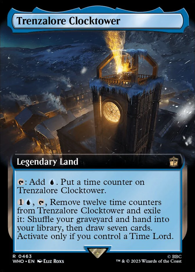 Trenzalore Clocktower - Extended Art - Legendary (Foil)