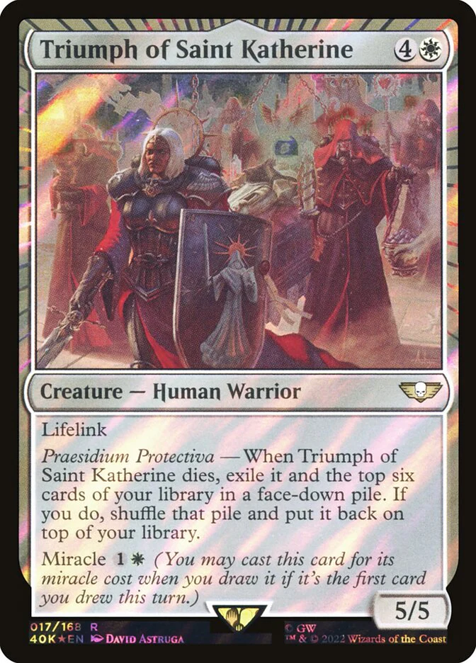 Triumph of Saint Katherine - Miracle - Surge Foil (Foil)