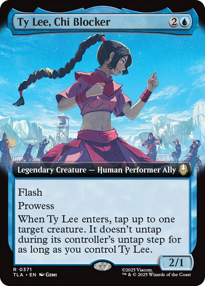 Ty Lee, Chi Blocker - Extended Art - Legendary (Foil)