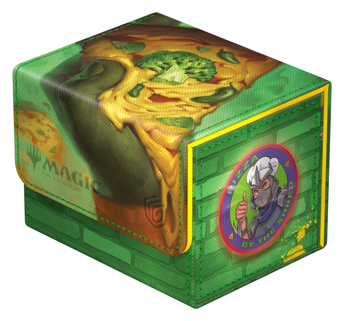 UG DECK CASE SIDEWINDER 100+ XENOSKIN MTG TEENAGE MUTANT NINJA TURTLES - FOREST