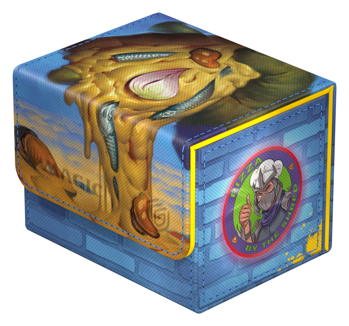 UG DECK CASE SIDEWINDER 100+ XENOSKIN MTG TEENAGE MUTANT NINJA TURTLES - ISLAND