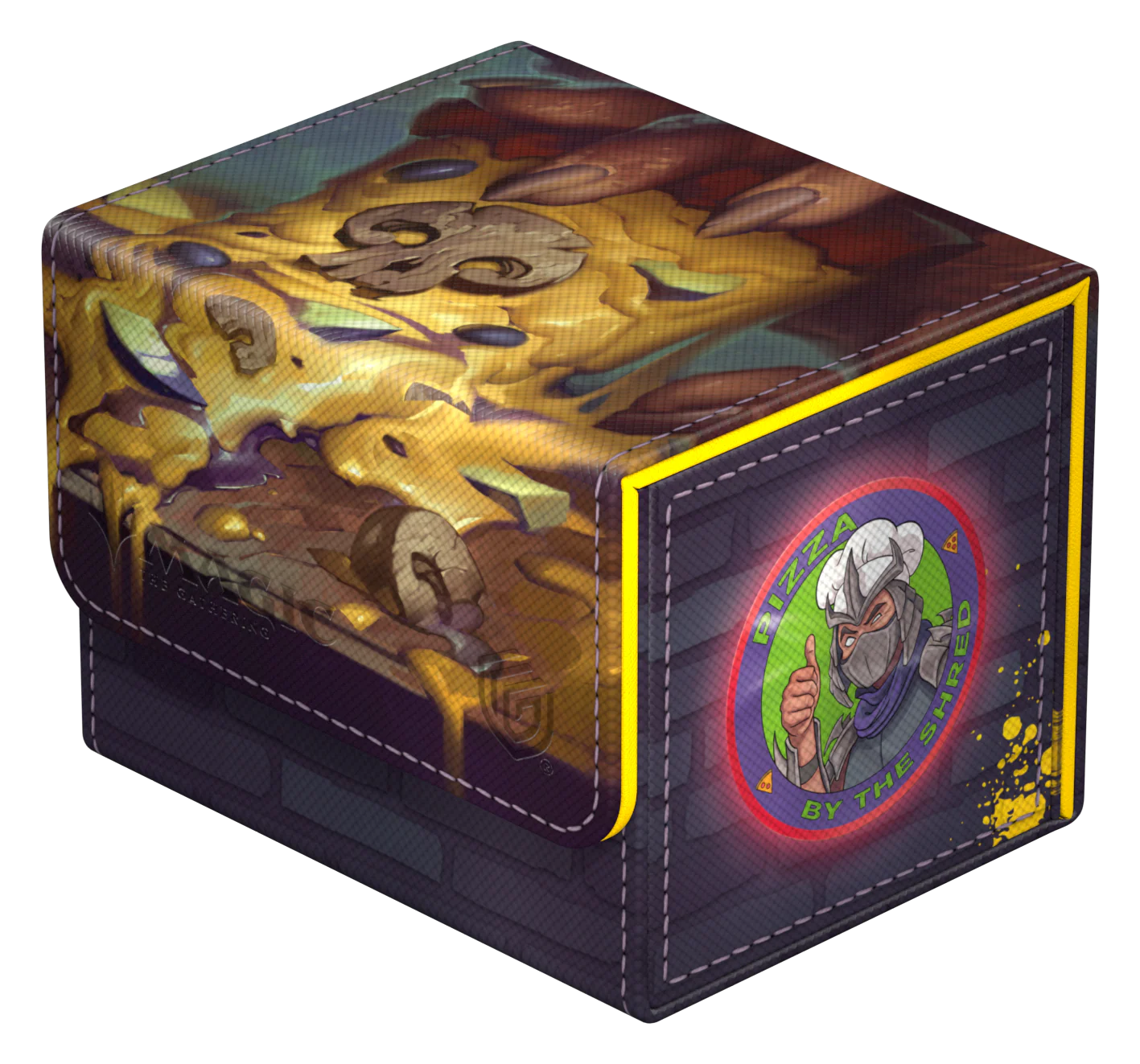 UG DECK CASE SIDEWINDER 100+ XENOSKIN MTG TEENAGE MUTANT NINJA TURTLES - SWAMP
