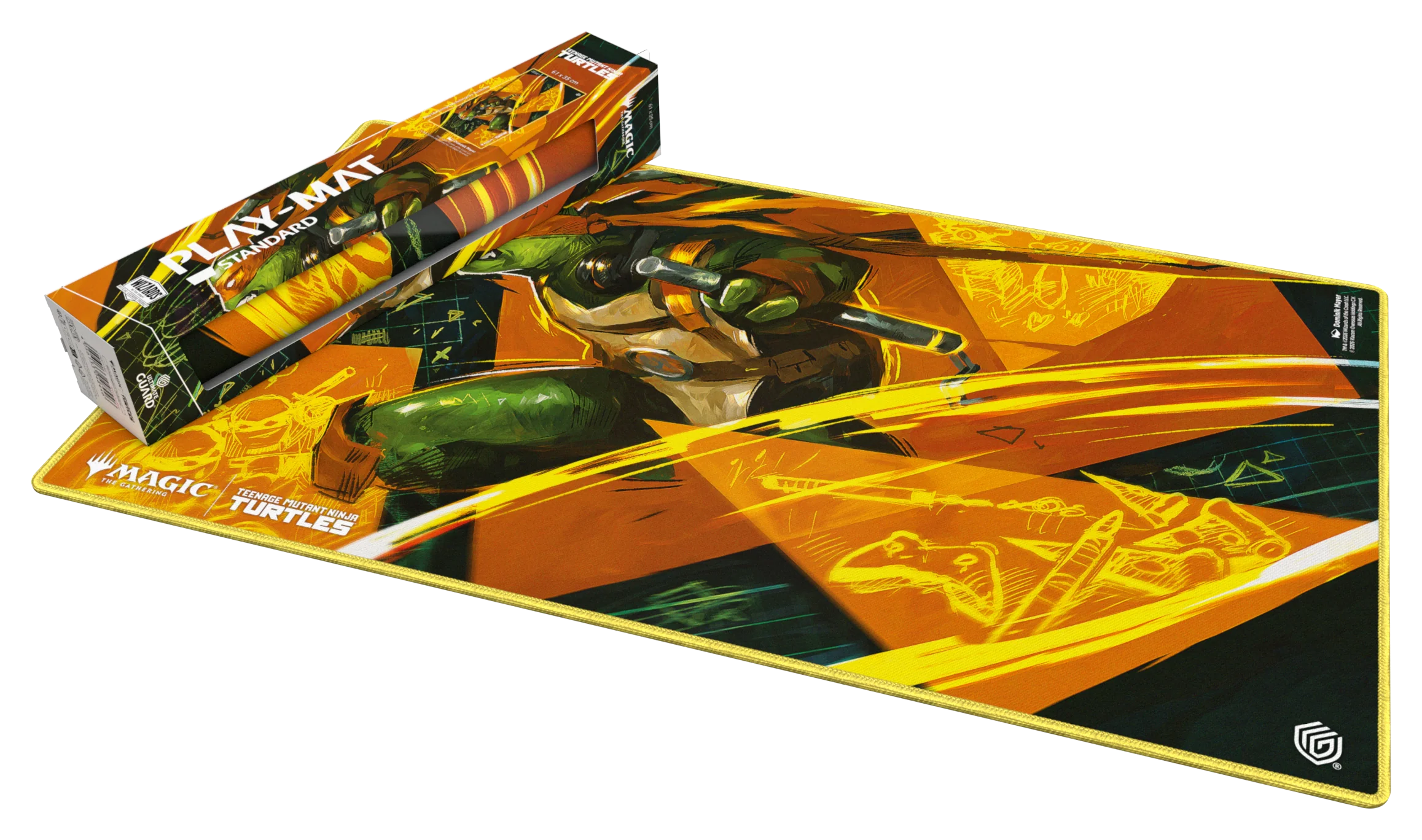 UG PLAYMAT MTG TEENAGE MUTANT NINJA TURTLES - MICHELANGELO'S TECHNIQUE