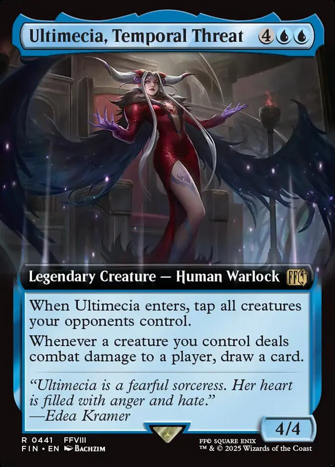 Ultimecia, Temporal Threat - Extended Art - Legendary (Foil)