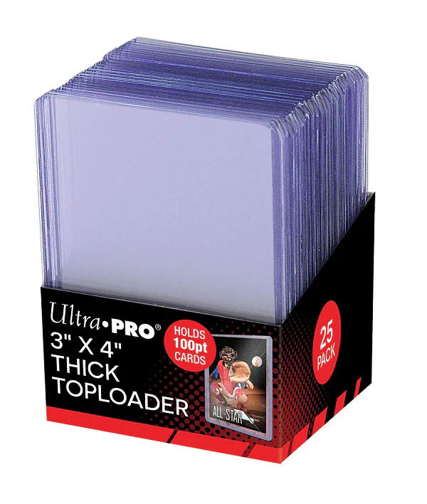 Ultra Pro - 3x4 - Thick Toploader - 100pt - 25ct