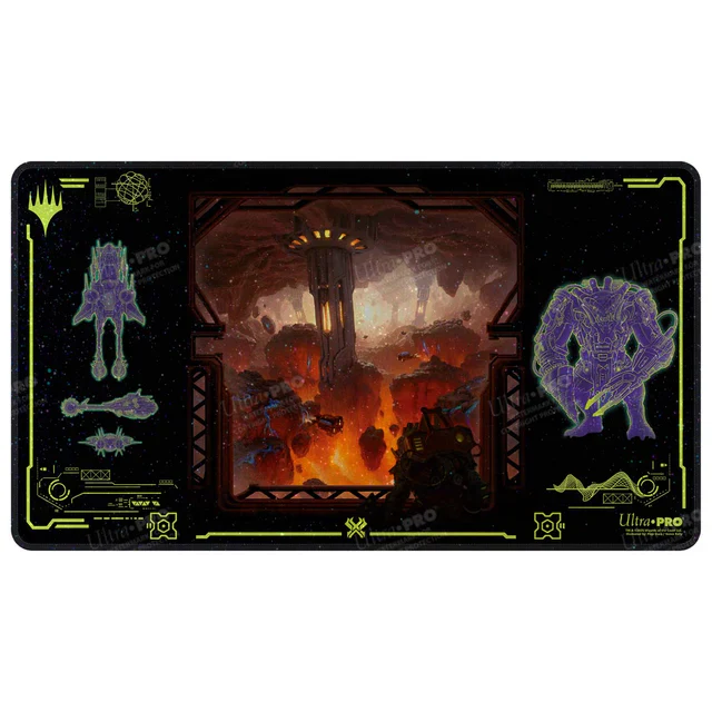 Ultra Pro Holofoil Playmat Edge of Eternities - Kavaron, Memorial World