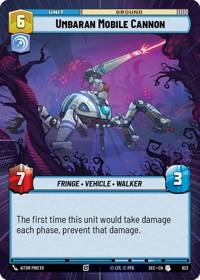 Umbaran Mobile Cannon (Hyperspace) - Foil