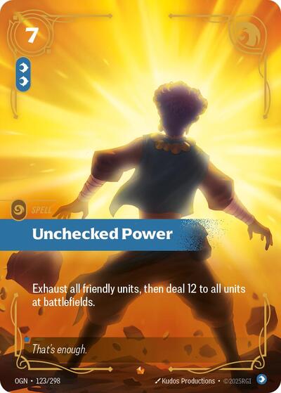 Unchecked Power - Foil