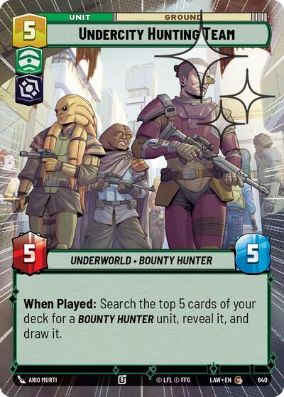 Undercity Hunting Team (Hyperspace) - Foil
