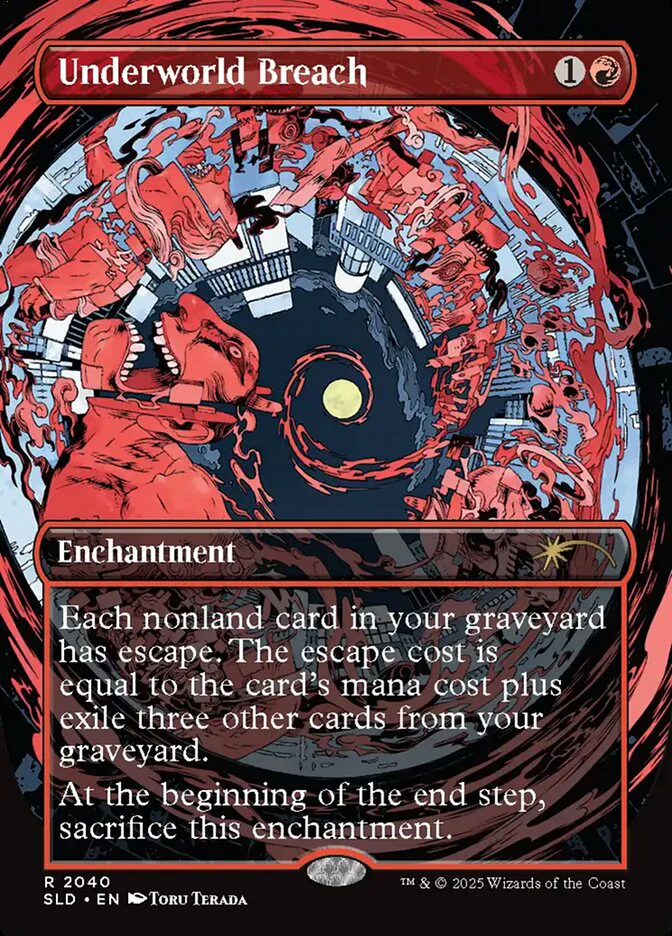Underworld Breach - Borderless - Full Art - Inverted (Foil)