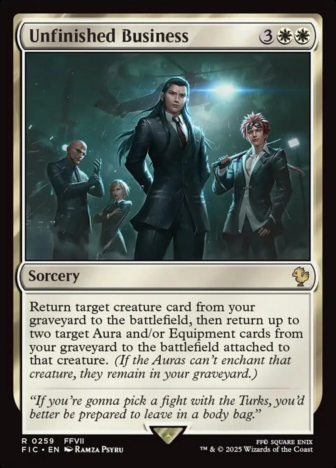 Unfinished Business (Foil)