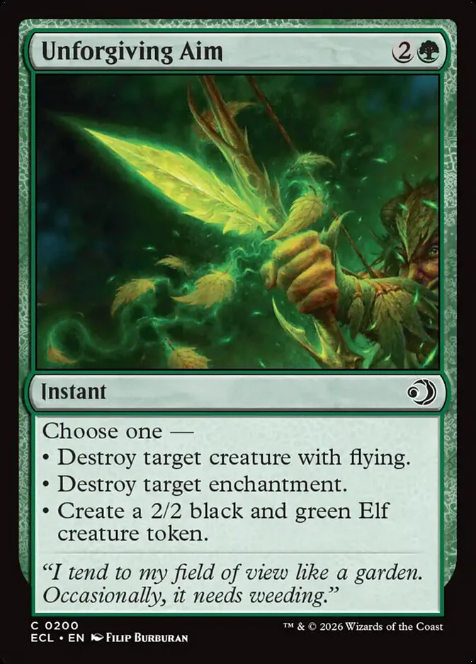 Unforgiving Aim (Foil)