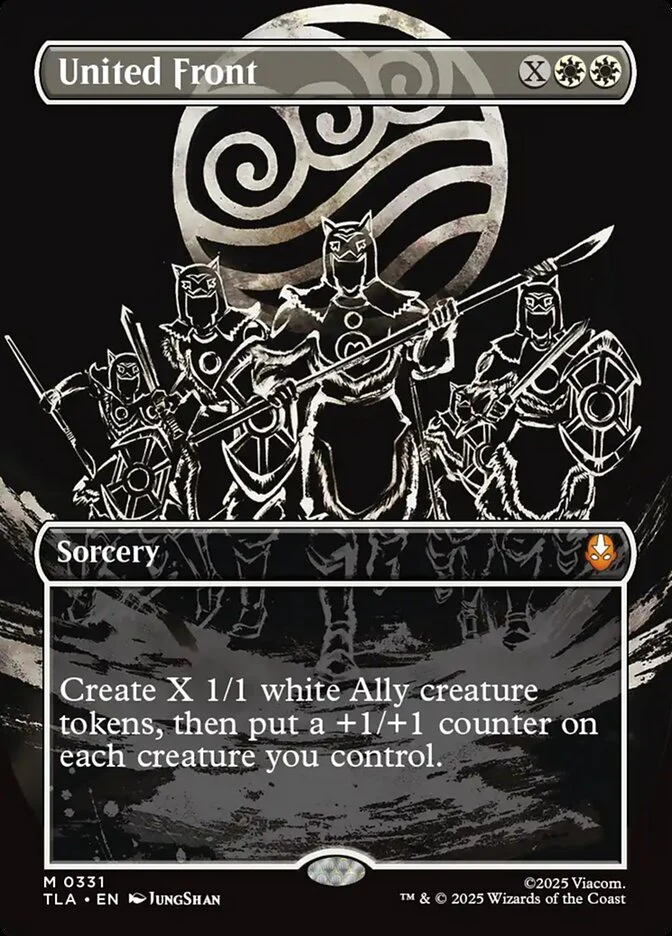 United Front - Borderless - Full Art - Inverted
