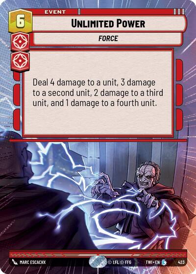 Unlimited Power  (Hyperspace) - Foil