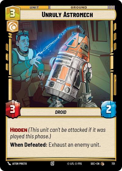 Unruly Astromech - Foil