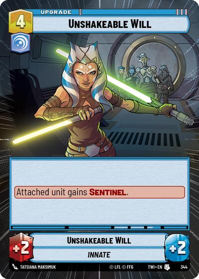Unshakeable Will  (Hyperspace) - Foil