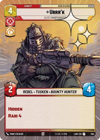 Urrr'k - Elite Sharpshooter (Hyperspace) - Foil