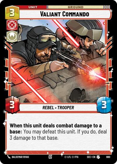 Valiant Commando - Foil