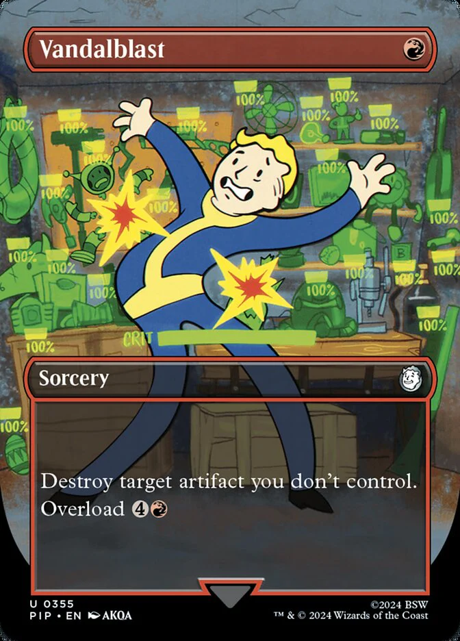 Vandalblast - Borderless - Full Art - Inverted (Foil)