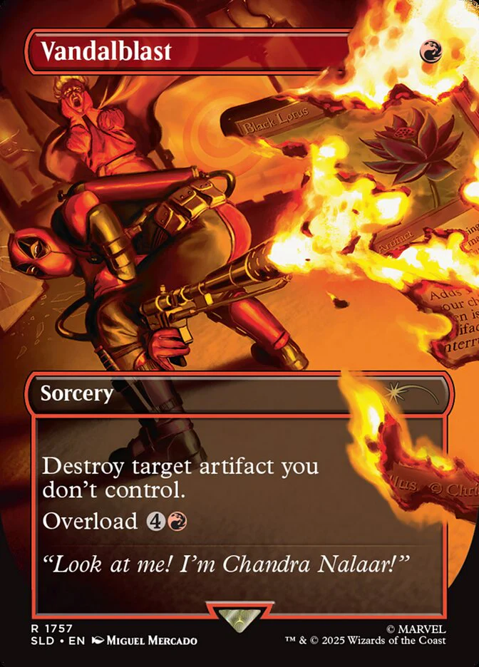 Vandalblast - Borderless - Full Art - Inverted (Foil)