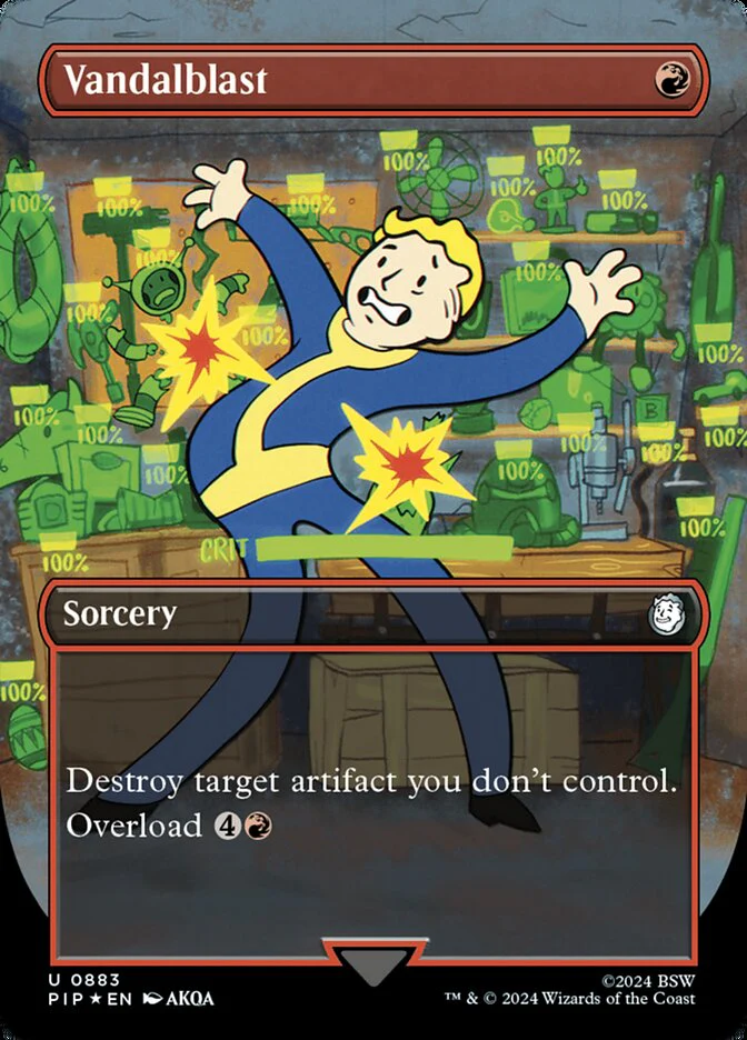 Vandalblast - Borderless - Full Art - Inverted - Surge Foil (Foil)