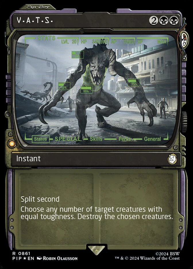 V.A.T.S. - Inverted - Showcase - Surge Foil (Foil)